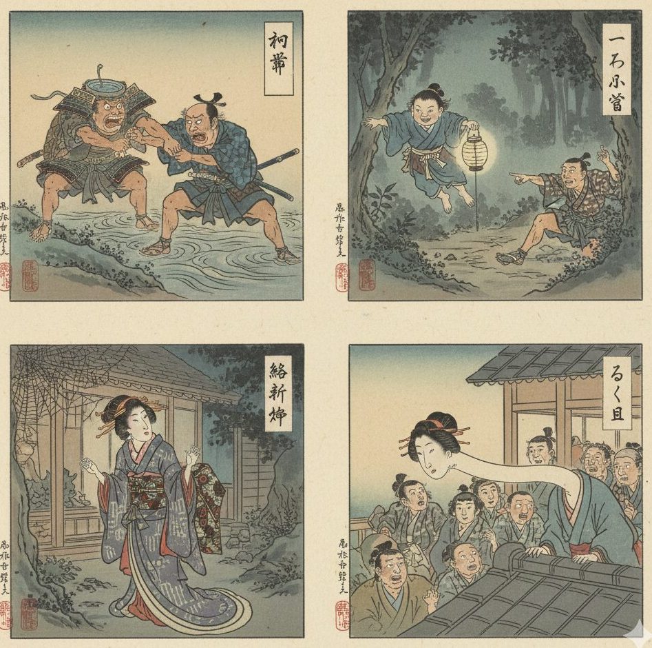 日本の伝説の妖怪・怪異10選 – 恐ろしくも魅力的な怪異の世界