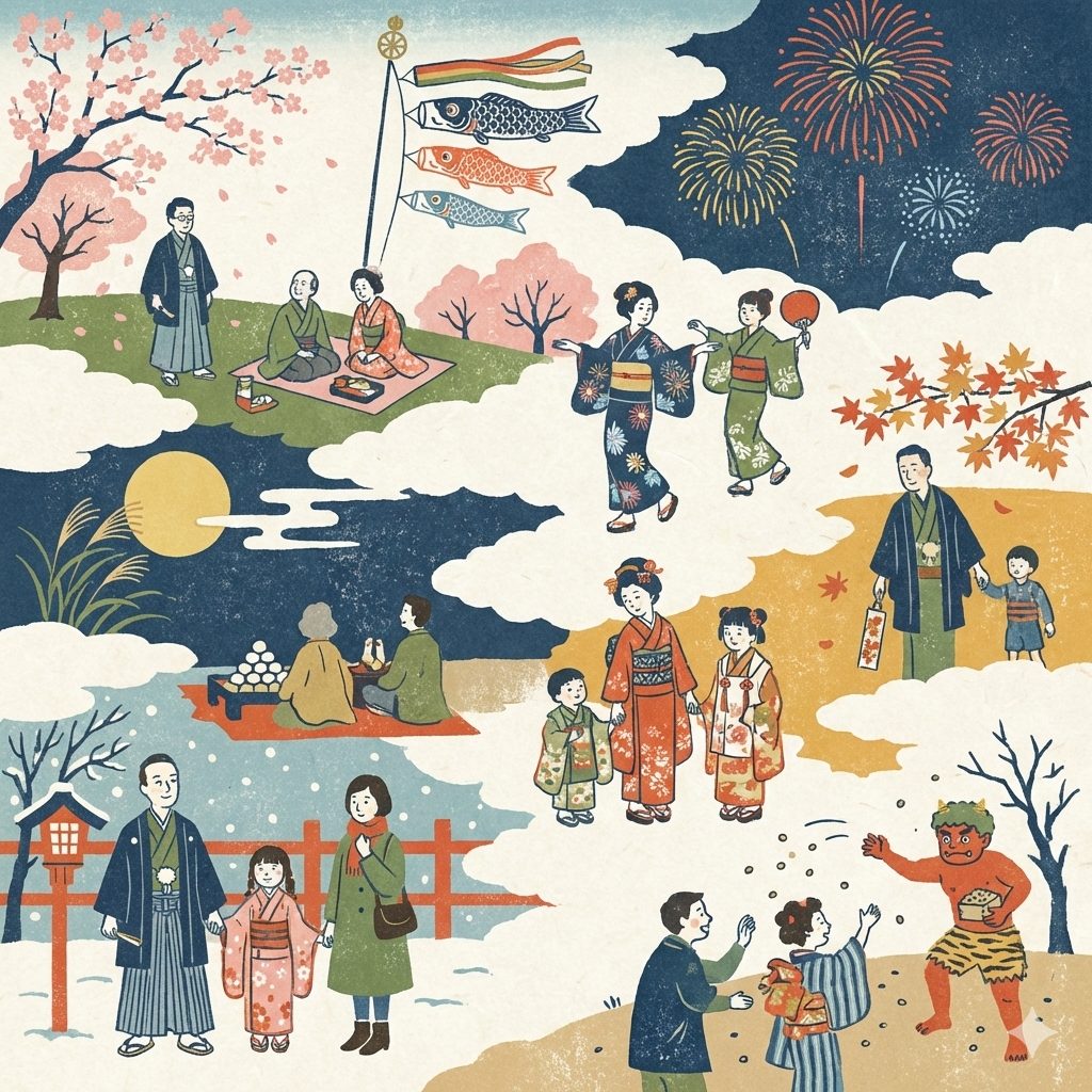 日本特有の季節行事10選