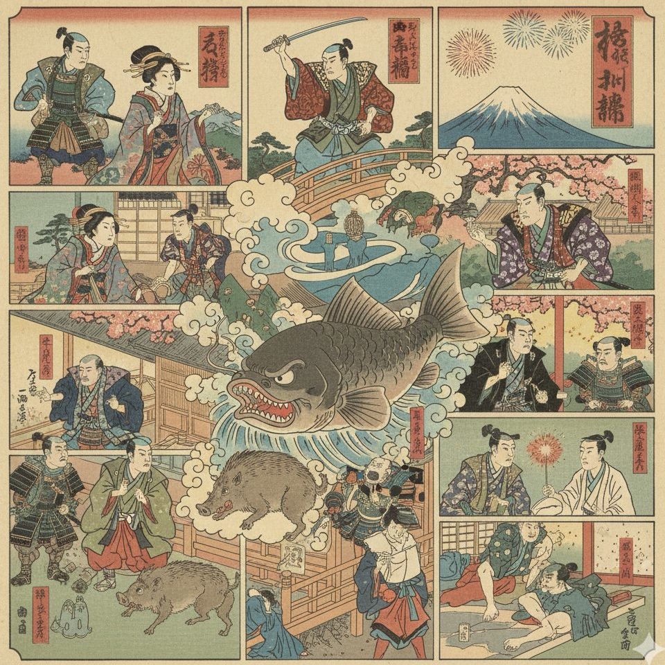 日本の歴史に隠された奇妙な出来事10選