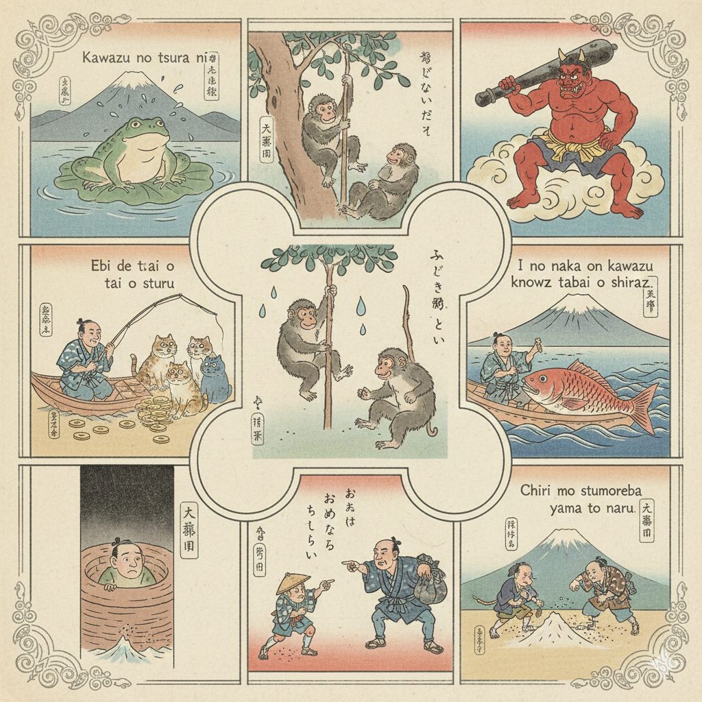 日本の有名なことわざ10選！