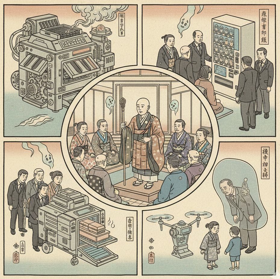 事務機器からロボットまで!?日本の変わった葬式10選！