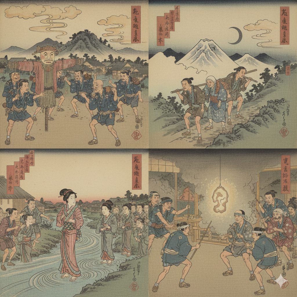 奇習！昔の日本の村で行われていた驚きの風習10選