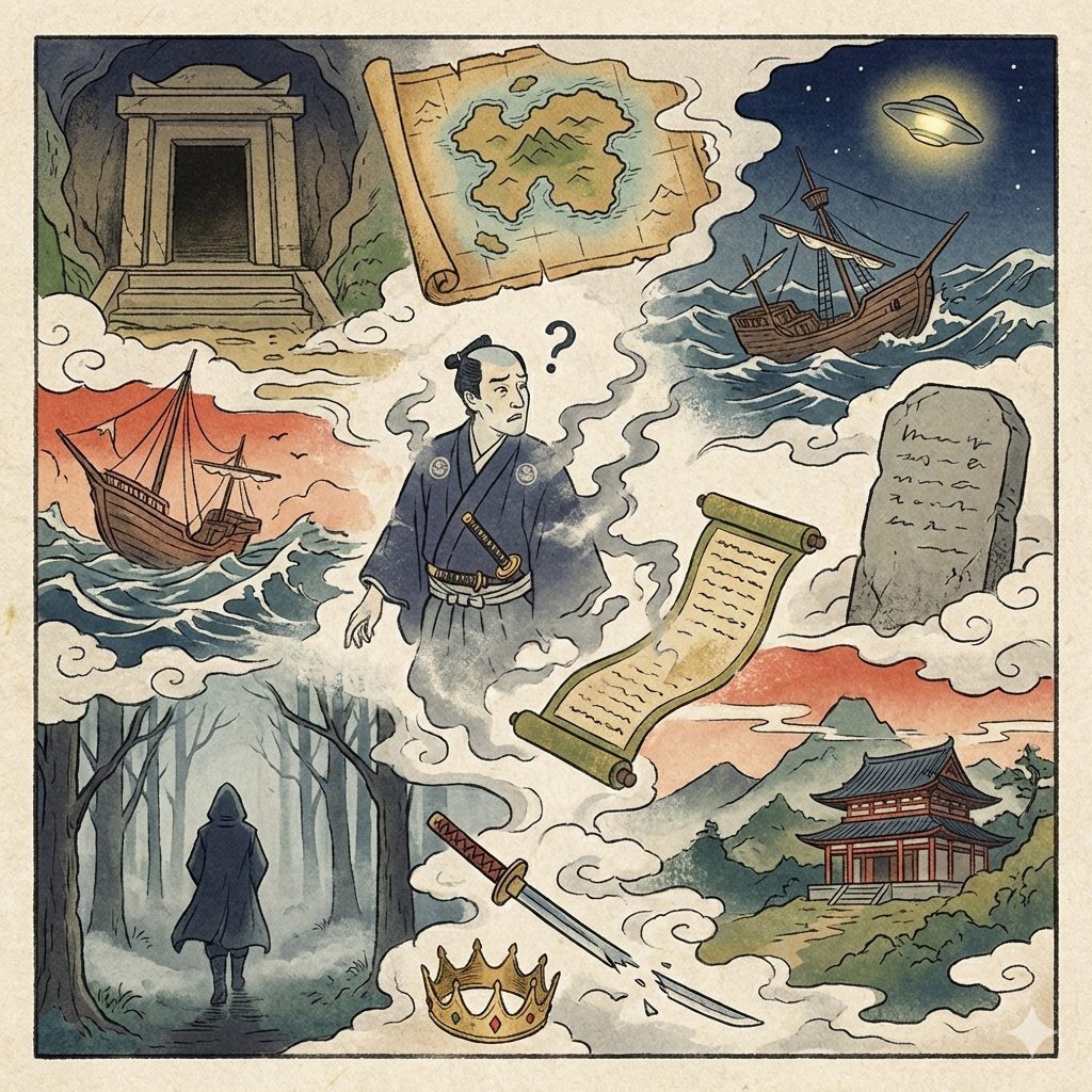 日本の歴史の中で消えたミステリー10選