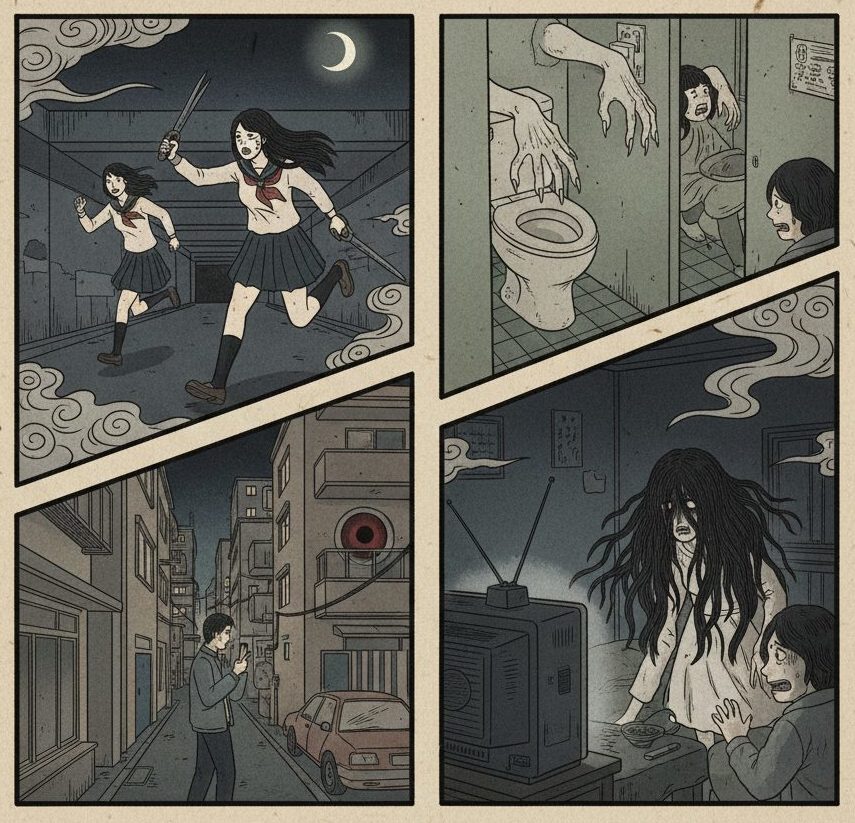 震えるほど怖い...日本の都市伝説10選