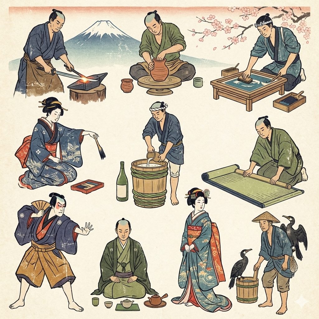 今も続く！日本の伝統的な職業10選