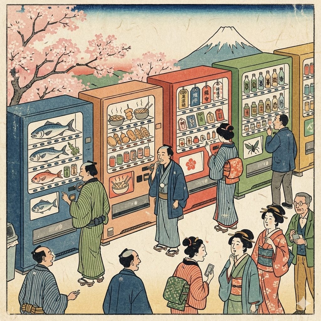 なぜ日本には変な自動販売機が多いのか？10の理由