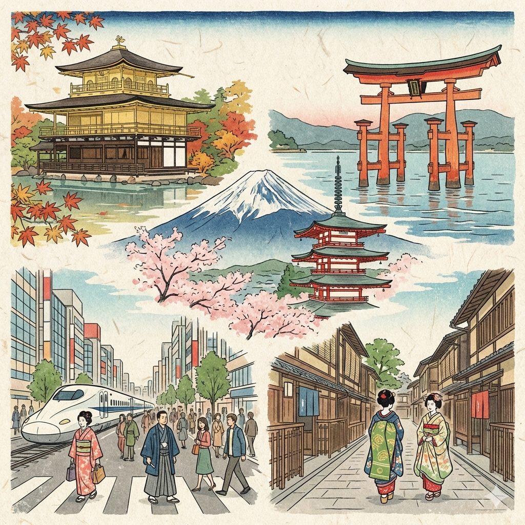 日本の魅力を再発見！絶対外せないおすすめ観光地10選