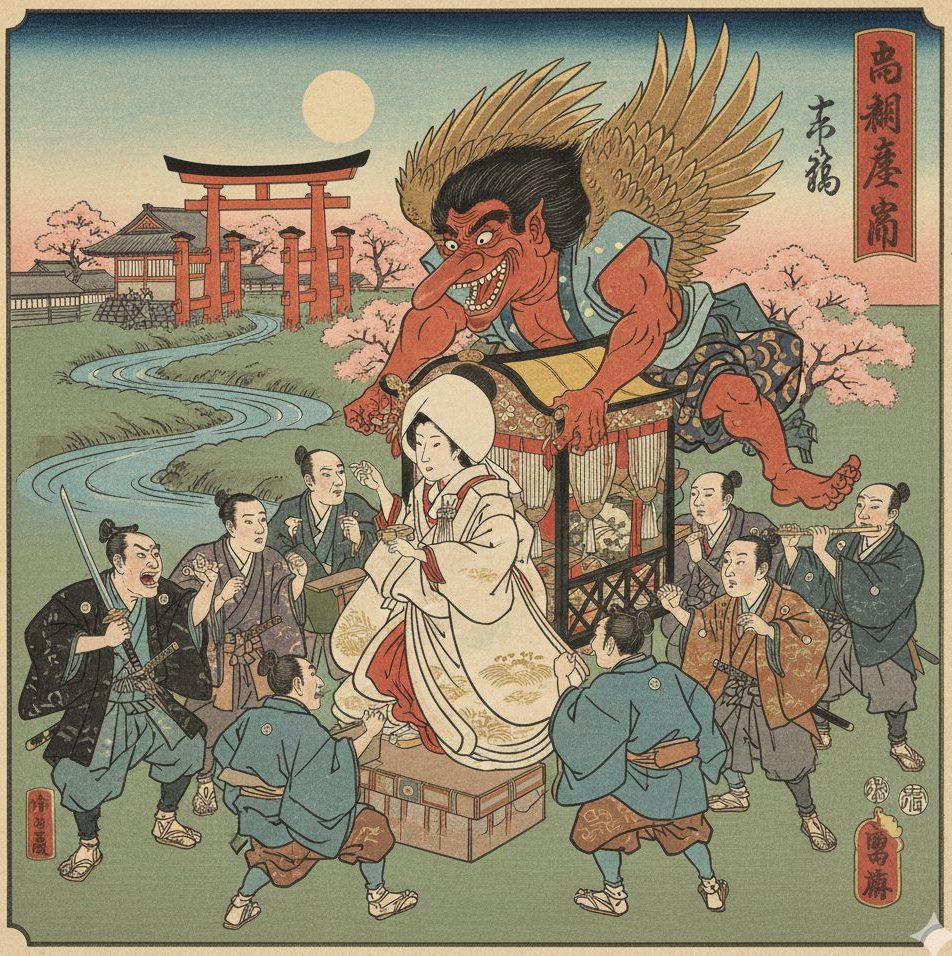 日本の昔の結婚式、異常すぎる