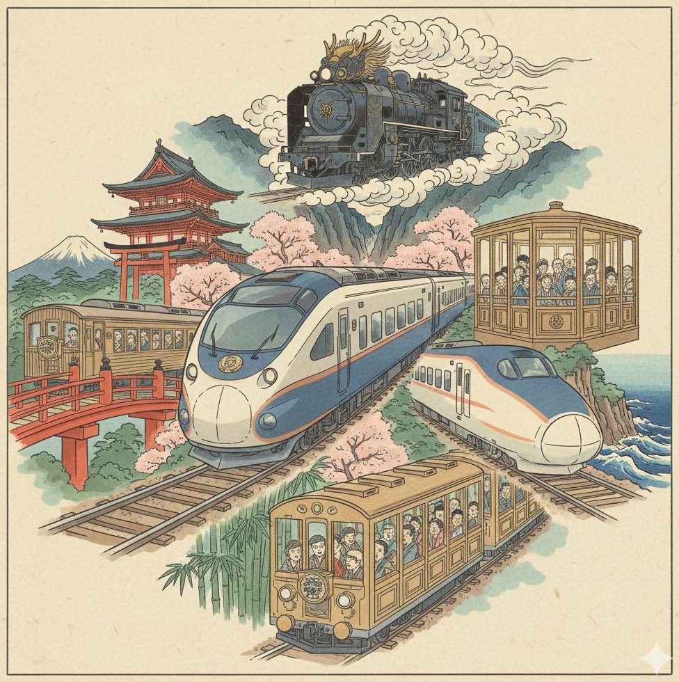 予約困難⁉乗ってみたい日本の素敵な列車10選