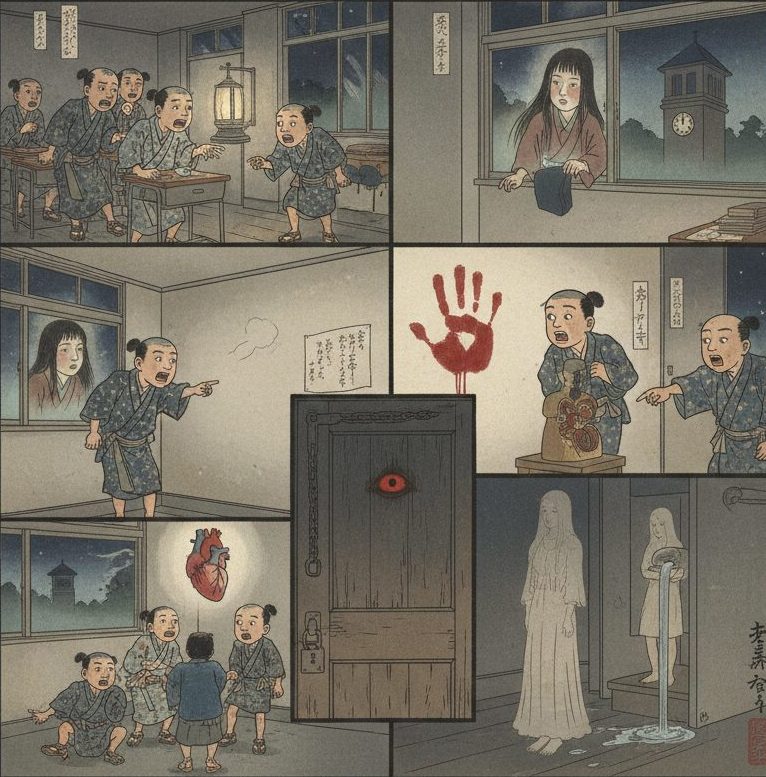 学校の七不思議：なぜ全国の学校に共通する怪談が存在するのか？