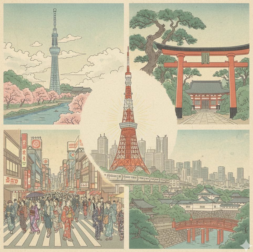 東京観光の定番スポット5選