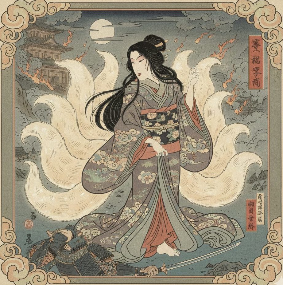 絶世の美女の正体…伝説の九尾の狐とは？