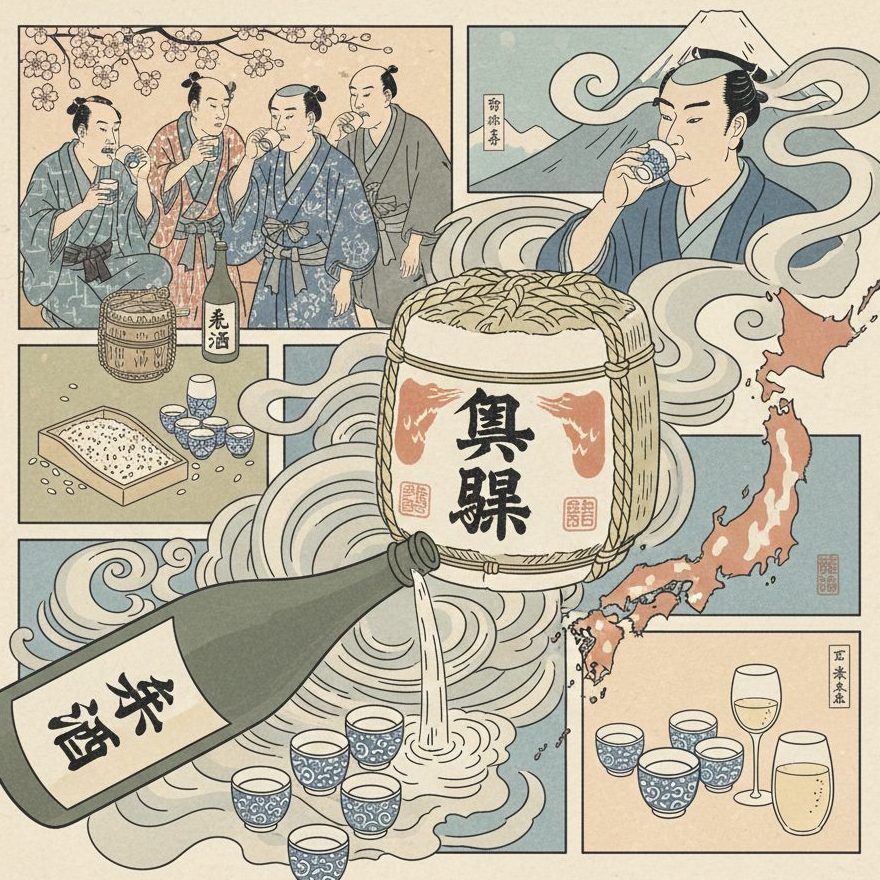 日本酒の深淵に迫る — 10の驚くべき事実と、知っておきたい豆知識